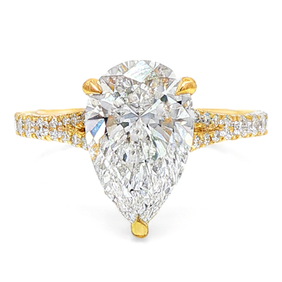 Mirabella Pear Engagement Ring 3 Ct 71607