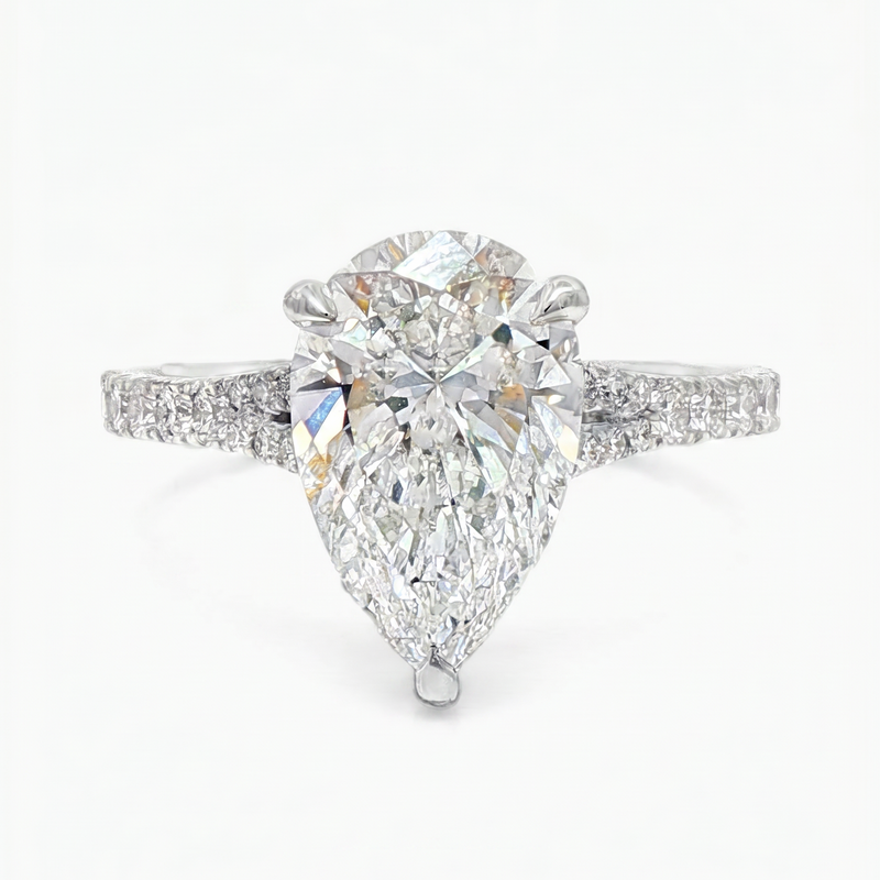 Mirabella Pear Engagement Ring 3 Ct 71607