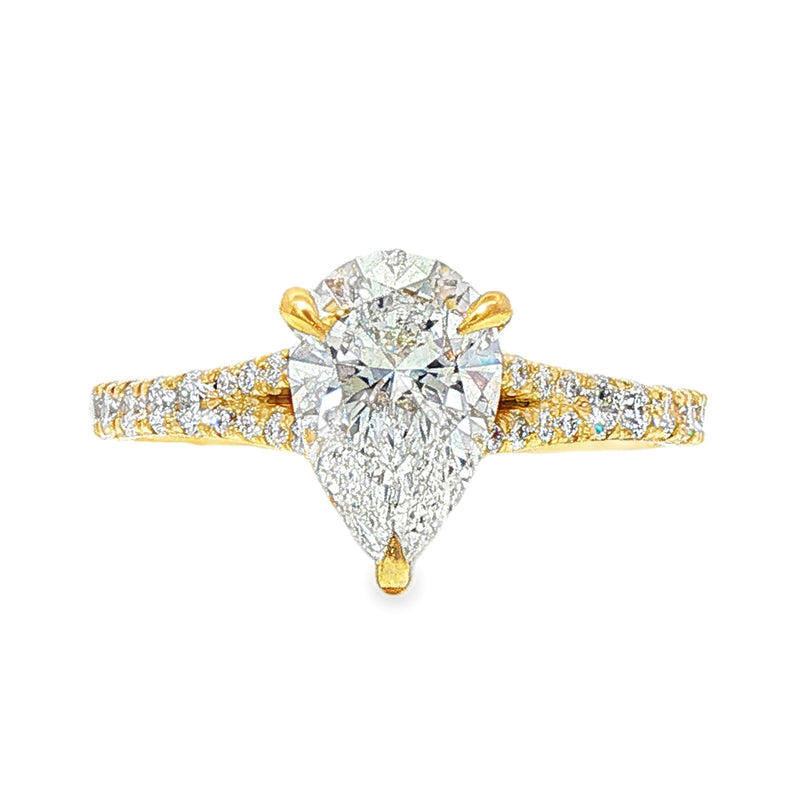 Mirabella Pear Engagement Ring 1.50Ct 71603