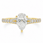 Mirabella Pear Engagement Ring 1 Ct 71608