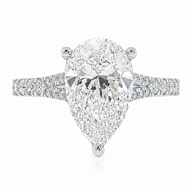 Mirabella Pear Engagement Ring 2.50 Ct 71606