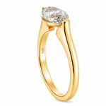 Modern East-West Marquise Engagement Ring 71622