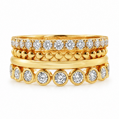 Modern Stacking Ring Collection 71619