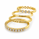 Modern Stacking Ring Collection 71619
