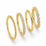 Modern Stacking Ring Collection 71619