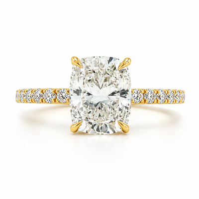 Monarch Cushion Engagement Ring 71620