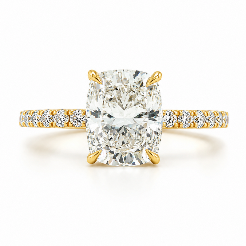 Monarch Cushion Engagement Ring 71620