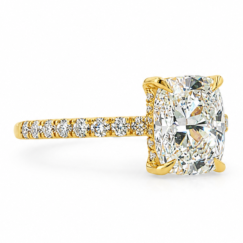 Monarch Cushion Engagement Ring 71620