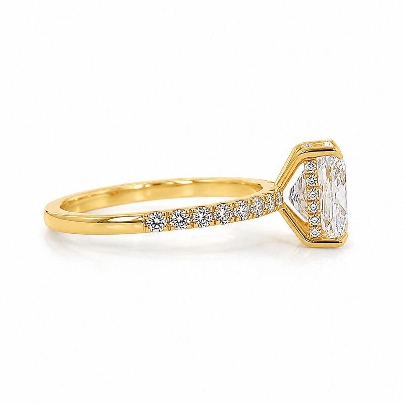 Monarch Cushion Engagement Ring 71620