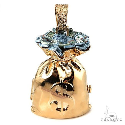 Money Bag Treasure Pendant 69549 - Image 1