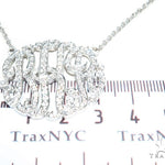 Monogram Sterling Silver Necklace 41654 - Image 5