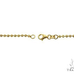 Moon Cut 10K Yellow Gold chain 18 Inches 2mm 67118 - Image 6