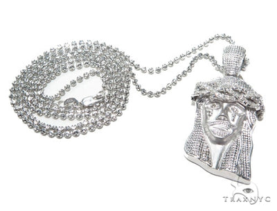 Jesus Piece Moon Cut Chain Set 42585 - Image 1
