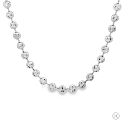 .925 Silver Moon Cut Chain 4.9mm 71260
