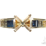 Multi Color Diamond Semi Mount Ring 41584 - Image 2