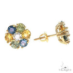 Sapphire Meadow Flower Studs -Large 66860 - Image 2