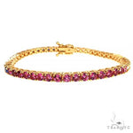 Multi Gemstone Birthstone Tennis Bracelet 68031 - Image 1