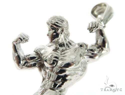 Musclemania Gold Pendant 56384 - Image 5