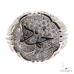 Muslim Motive Jihad Diamond Ring 68579 - Image 2