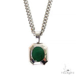 Mystical Meadow Emerald Pendant .925 Silver 69628 - Image 1