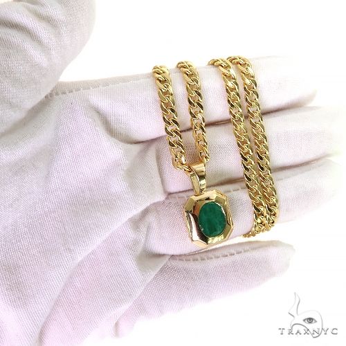 Mystical Meadow Emerald Pendant 69595 - Image 8