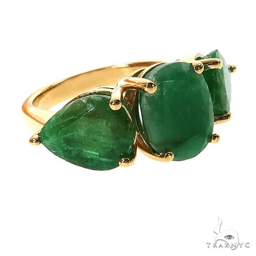 Mystical Meadow Emerald Ring 69623 - Image 2