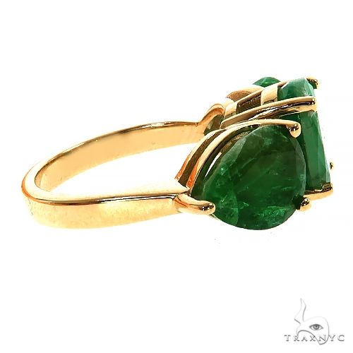 Mystical Meadow Emerald Ring, photo 3 of 7