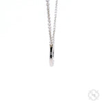 Prong Diamond Horseshoe Necklace 34095