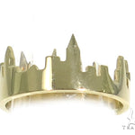 NYC Skyline Yellow Gold Ring 45349 - Image 2