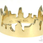 NYC Skyline Yellow Gold Ring 45349 - Image 5