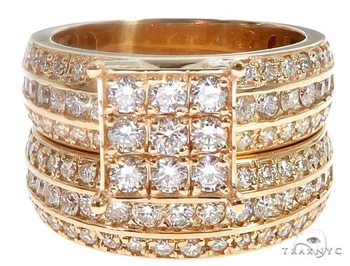 14k Yellow Gold Wedding Set 11242 - Image 1