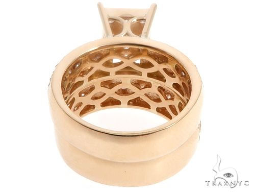 14k Yellow Gold Wedding Set 11242 - Image 7