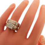 14k Yellow Gold Wedding Set 11242 - Image 9
