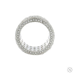 Natural Diamond Triple Row Eternity Band 70330 - Image 2