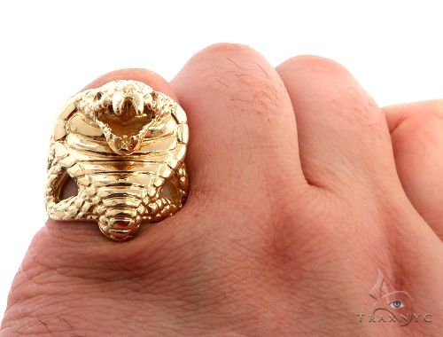 14K Gold Navids Cobra Ring, photo 12 of 14