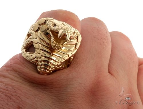 14K Gold Navids Cobra Ring, photo 13 of 14