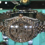 New Model Fully Iced Rolex Datejust 41mm Steel and 18K Everose Gold Jubilee Men's Watch 63895 - Image 6