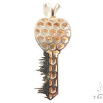 New York Skyline Key Diamond Pendant 64381 - Image 2
