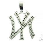 New York Yankee Diamond Pendant 65859 - Image 3