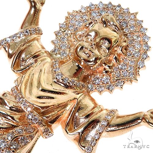 Buy Nino Divino Diamond Jesus Pendant 67656 – TraxNYC