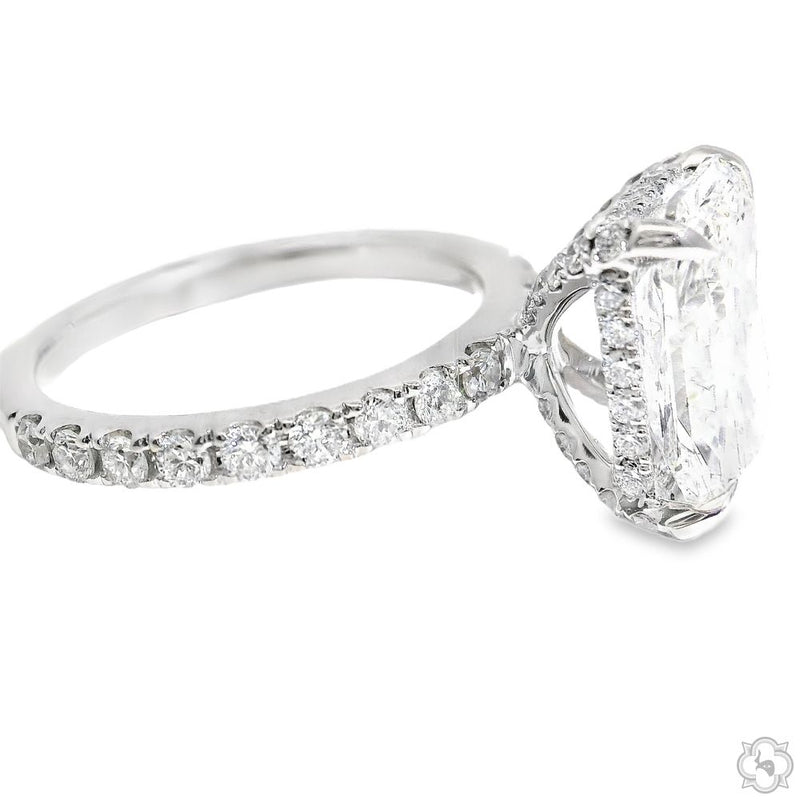 Nova 4ct Radiant Engagement Ring 70590 - Image 2