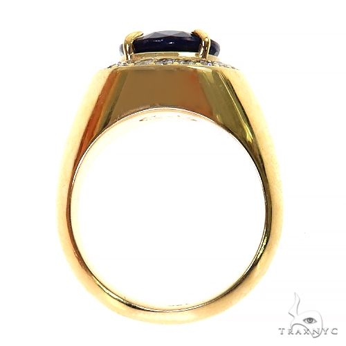 Oceanic Elegance Sapphire Ring 69627 - Image 5