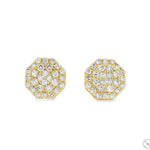 OctaGlow Diamond Cluster Earrings 70410 - Image 1