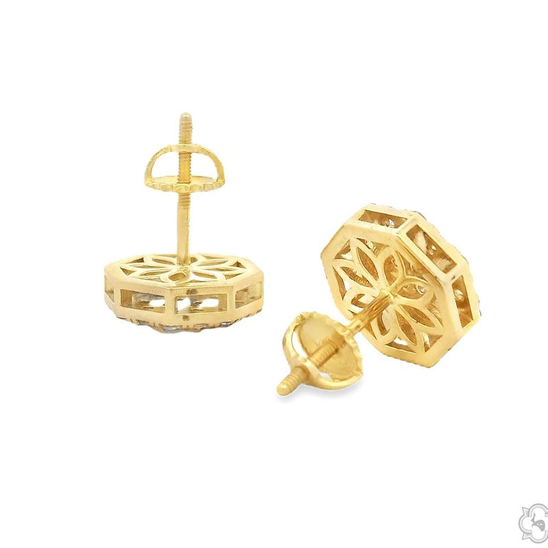 OctaGlow Diamond Cluster Earrings 70410 - Image 5