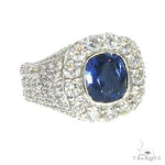 One of One Sapphire Diamond Ring 67268 - Image 2