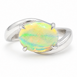 Opal Bypass Pinky Ring 71325