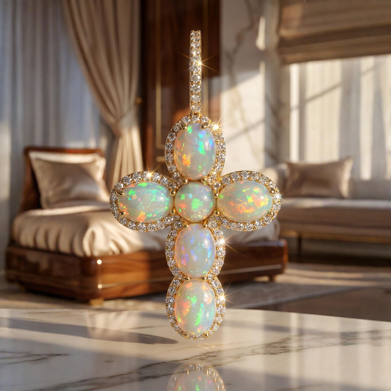 Opal Faith Cross 71501