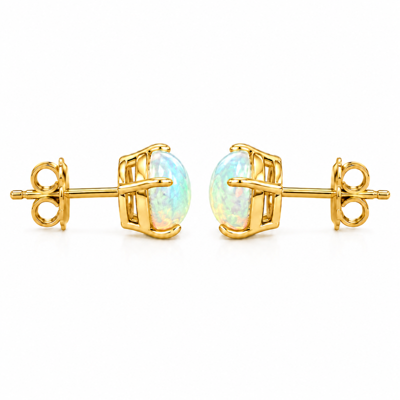 Opal Stud Earrings 71787