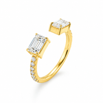 Open Emerald Elegance Ring 71609