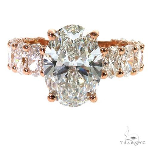 Oval Cut Diamond Engagement Ring 69569 - Image 1